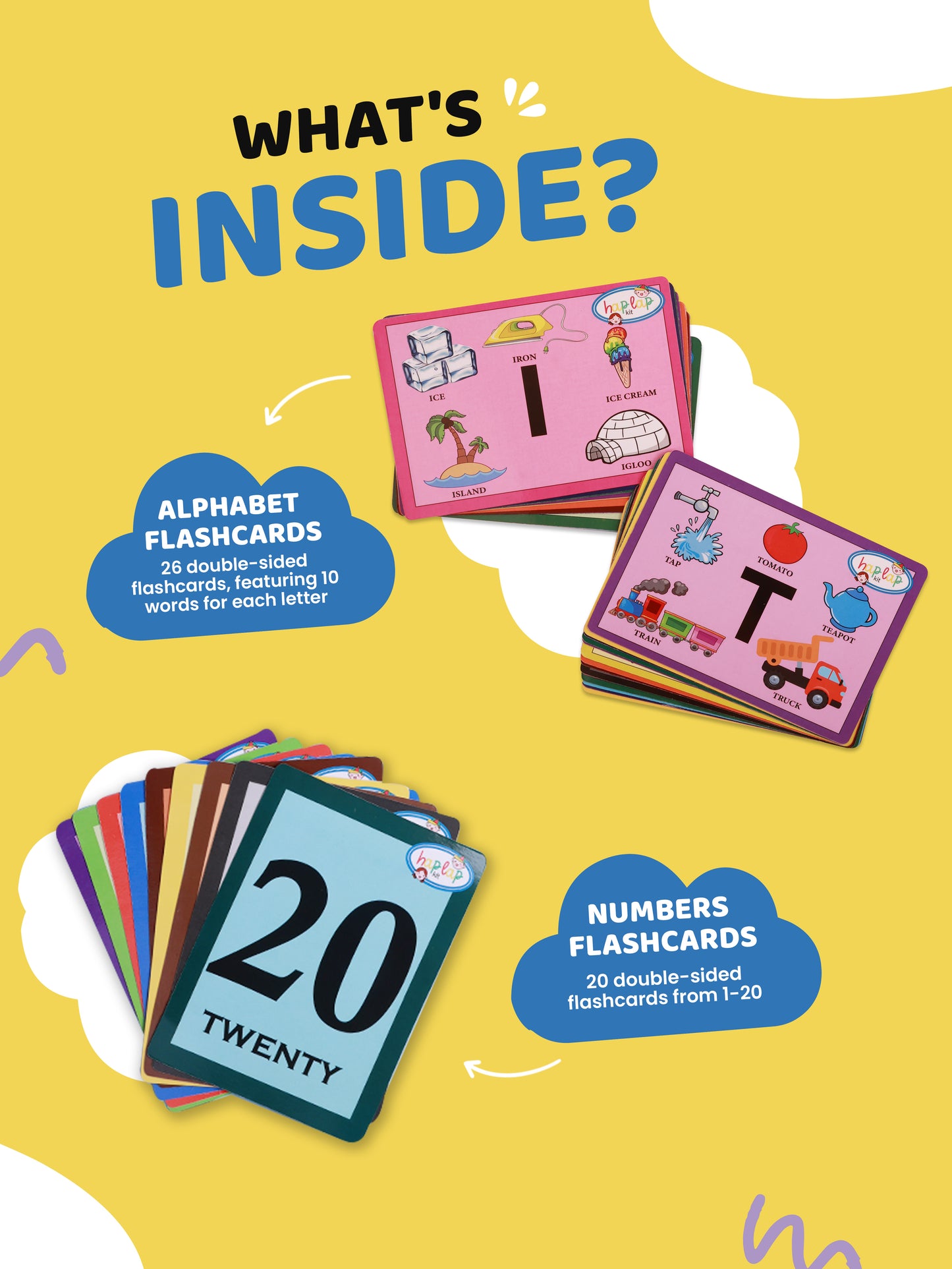 Alphabet & Numbers Flashcards