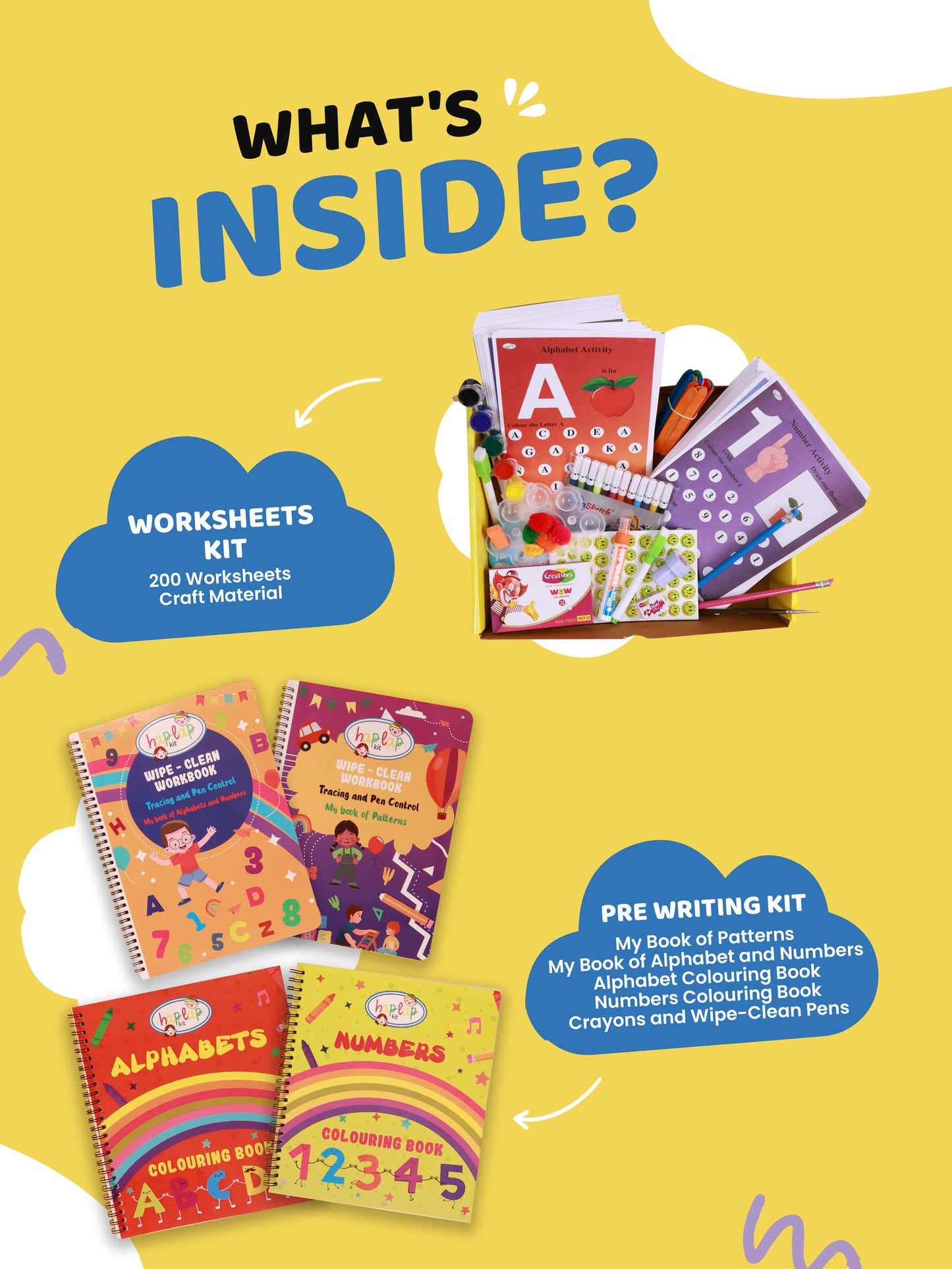 Pre Writing & Worksheets Kit