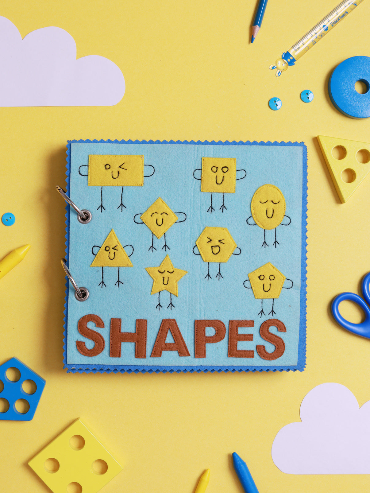 Shapes Felt Book