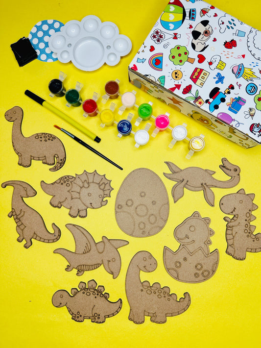 DIY Magnet Paint Kit - Dinosaurs