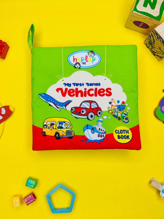 Cloth Book - Vehicles