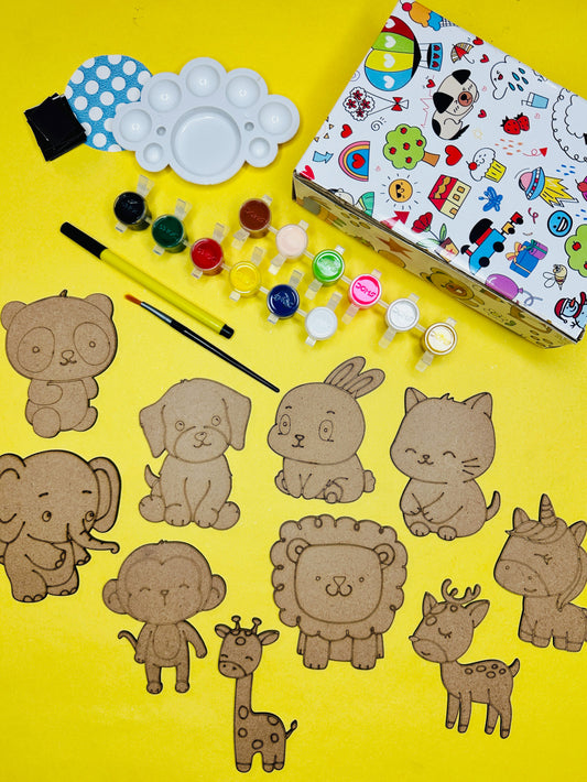 DIY Magnet Paint Kit - Animals