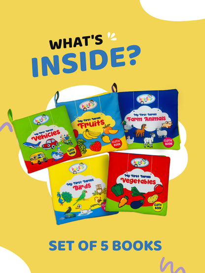 Cloth Books - Set of 5