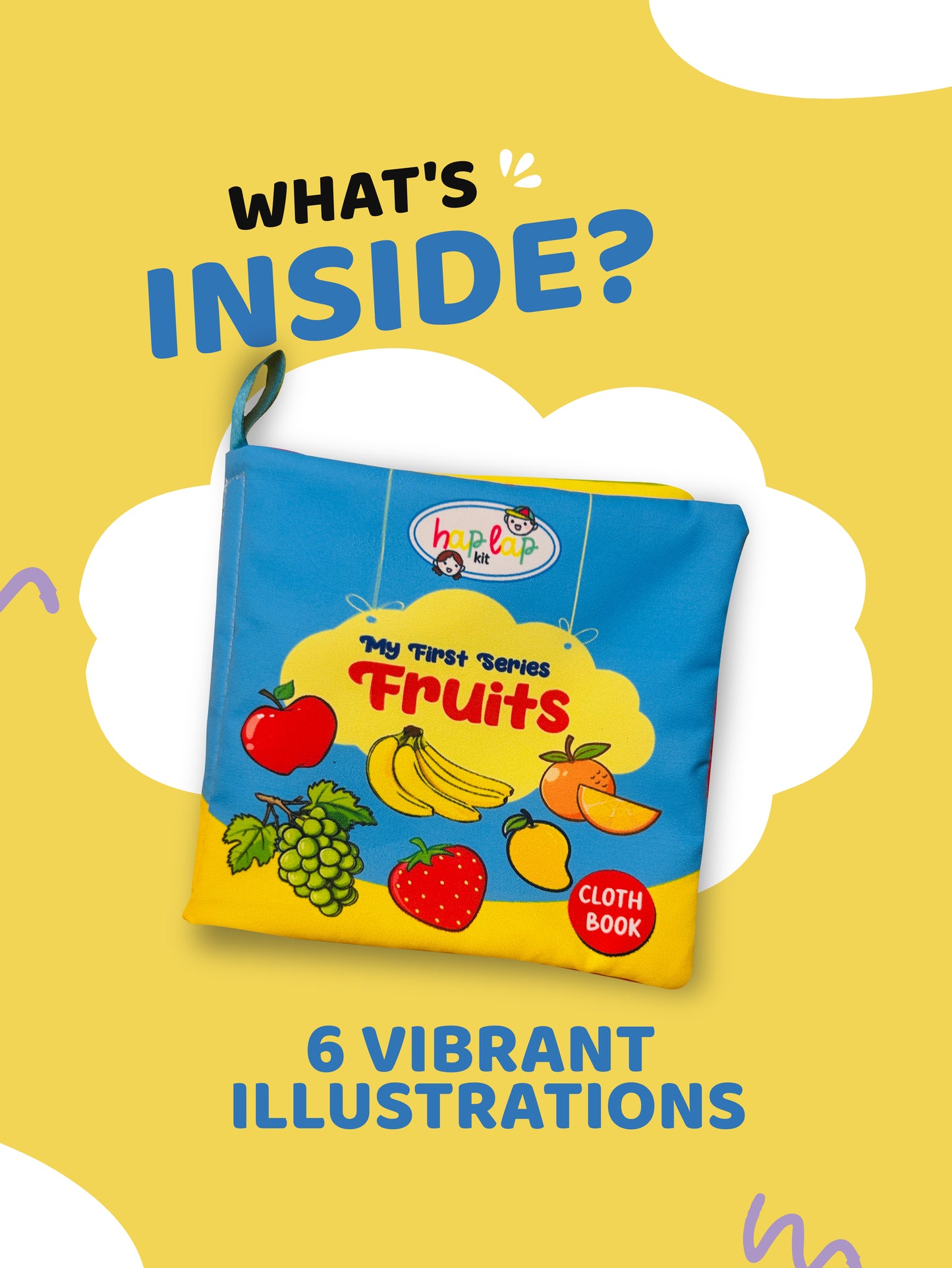 Cloth Book - Fruits