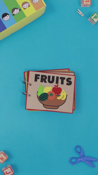 Fruits Felt Book